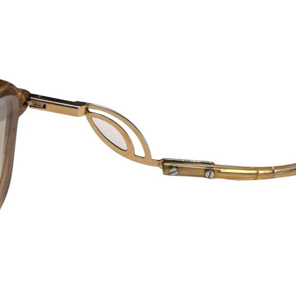 Vtg 70s 80s Drop Arm Oversized Eyeglasses Frames Frame Only - Picture 10 of 11